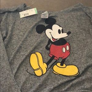 Disney Mickey Gray Sweater